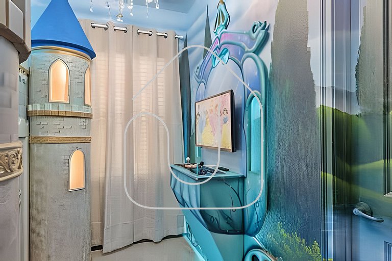 Casa 8Q ☆ Piscina + Cinema ☆ 5min do SeaWorld