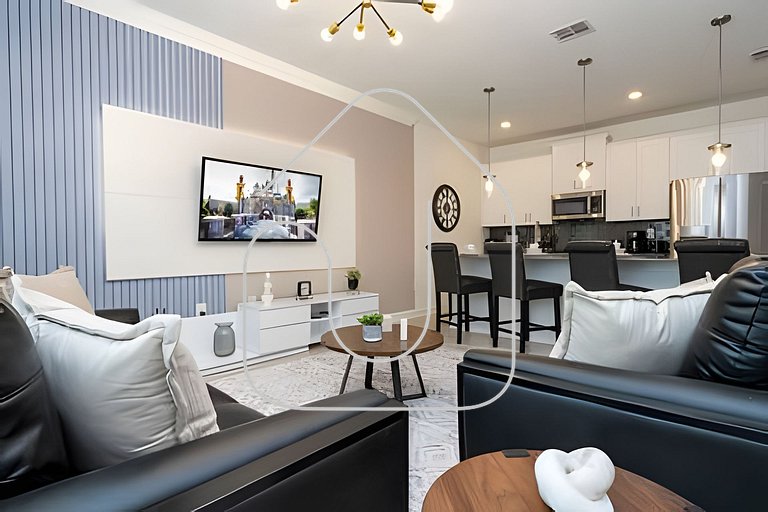 Villa Smile - 4BD/3BA Storey Lake Luxury Themed