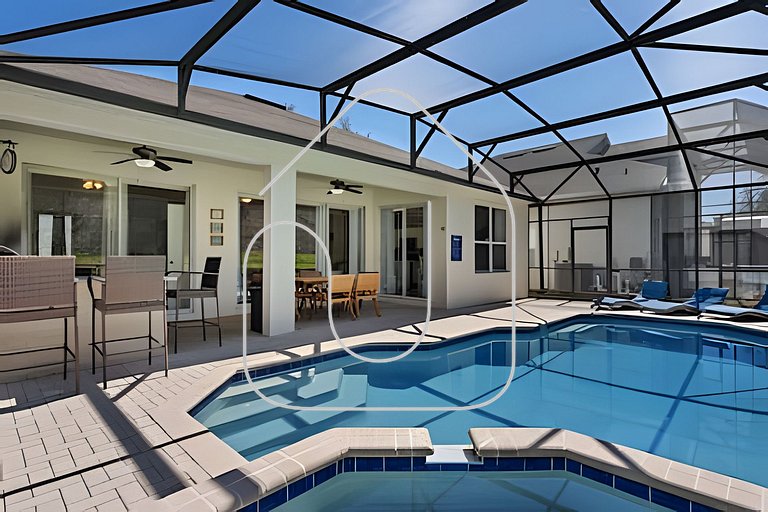 Casa Luxo 4Q c/ Piscina e Game Room Avengers