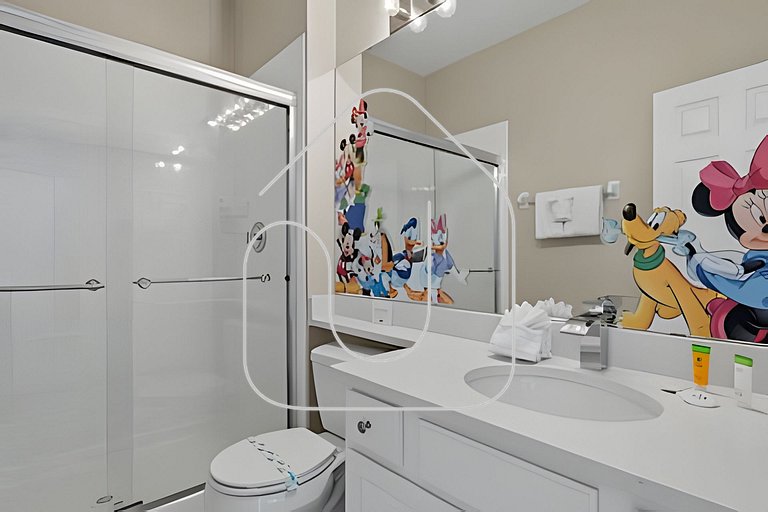 Casa Luxo 4Q c/ Piscina e Game Room Avengers