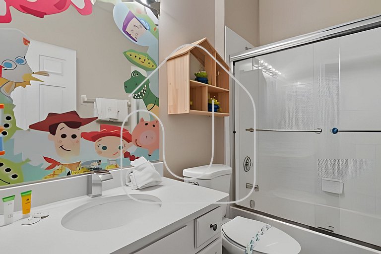 Casa Luxo 4Q c/ Piscina e Game Room Avengers