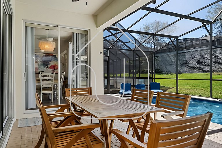 Casa Luxo 4Q c/ Piscina e Game Room Avengers