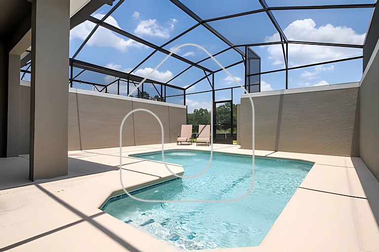 Villa Smile - 4BD/3BA Storey Lake Luxury Themed