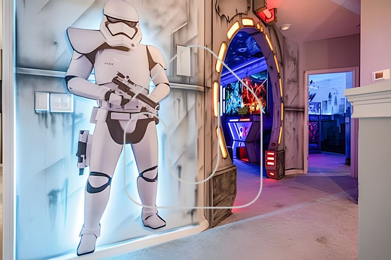 6Q Cinema, Game Room e Spa Privado - 18 hóspedes