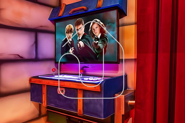 6Q Cinema, Game Room e Spa Privado - 18 hóspedes