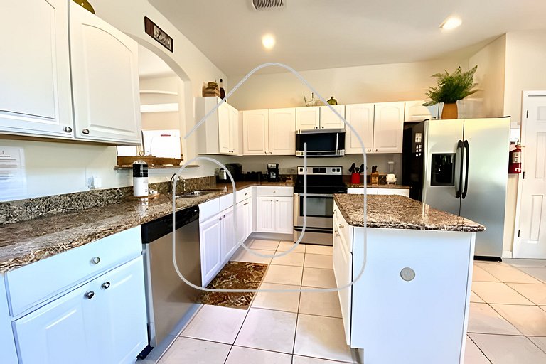 6Q/5.5B Luxo Piscina Priv. Disney