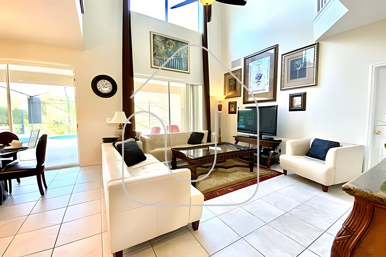 6BD/5.5BA Lux Pool Near Disney