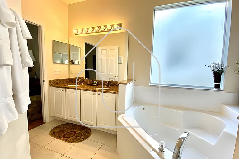 6Q/5.5B Luxo Piscina Priv. Disney