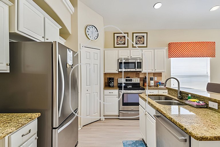 Casa 4Q Glenbrook com Piscina Perto Disney