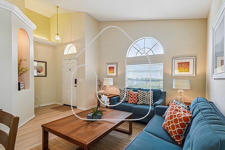 4BR Glenbrook Pool Home Near Disney