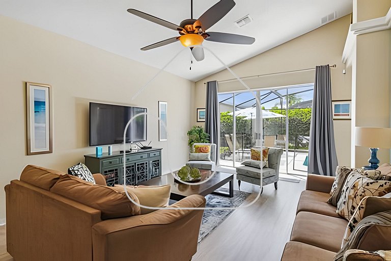 Casa 4Q Glenbrook com Piscina Perto Disney