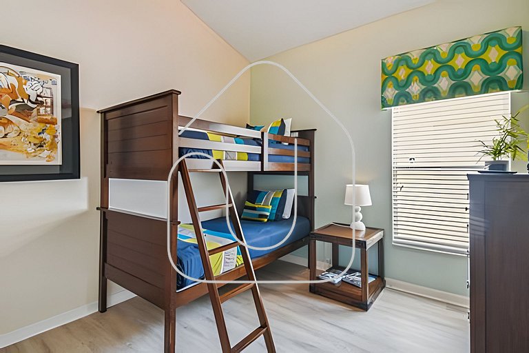 Casa 4Q Glenbrook com Piscina Perto Disney