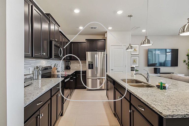 Casa 5 Quartos | Windsor Island + Piscina