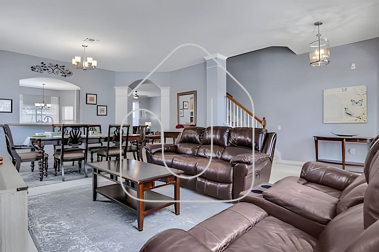 Family 6BR Villa w/ Marvel Game Room & Pool