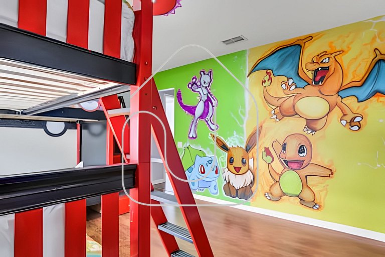 Family 6BR Villa w/ Marvel Game Room & Pool