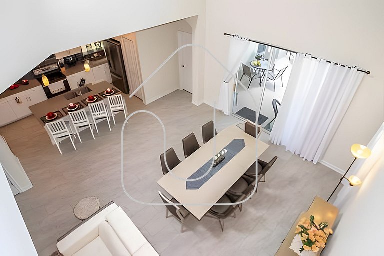 Villa 5 Quartos com Piscina no Storey Lake