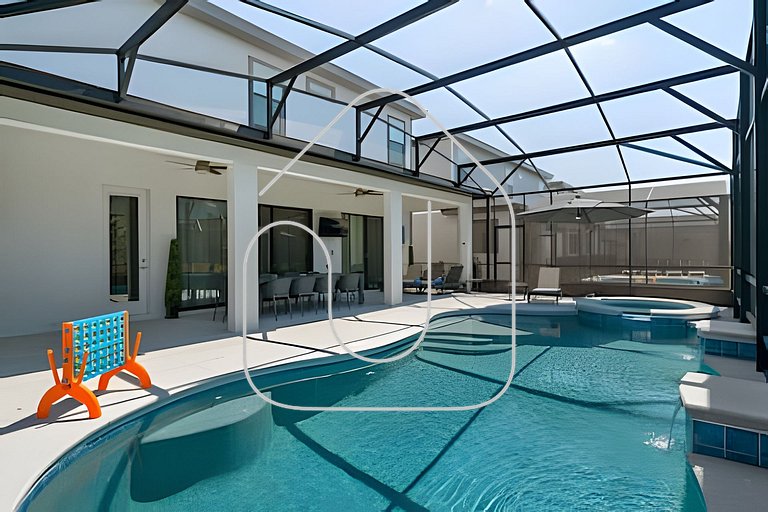 Luxurious 9BR Paradiso | Pool, Cinema & Game Room