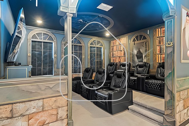 Luxurious 9BR Paradiso | Pool, Cinema & Game Room