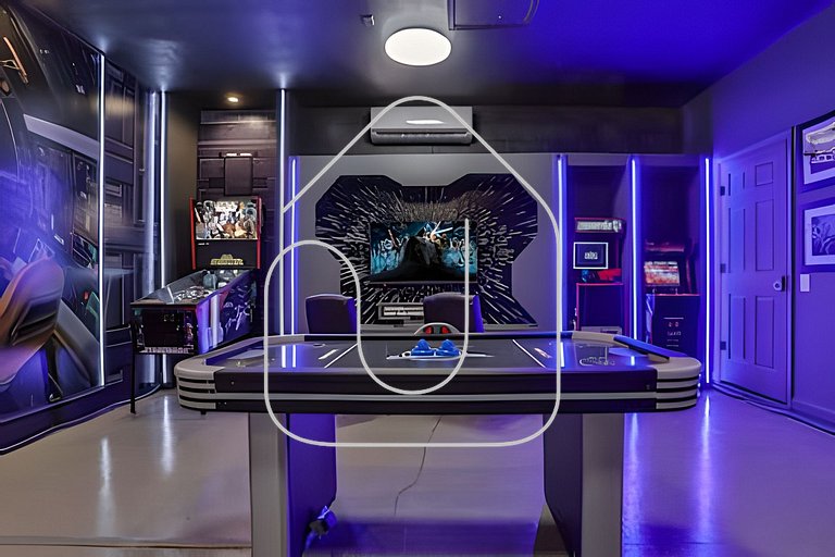 Luxo 5Q Windsor Hills c/ Piscina e Game Room