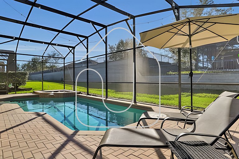 Luxo 5Q Windsor Hills c/ Piscina e Game Room