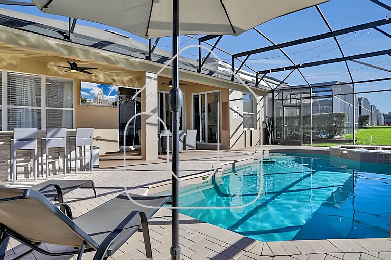 Luxo 5Q Windsor Hills c/ Piscina e Game Room