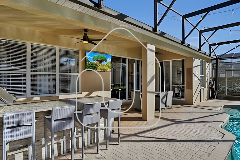 Luxo 5Q Windsor Hills c/ Piscina e Game Room