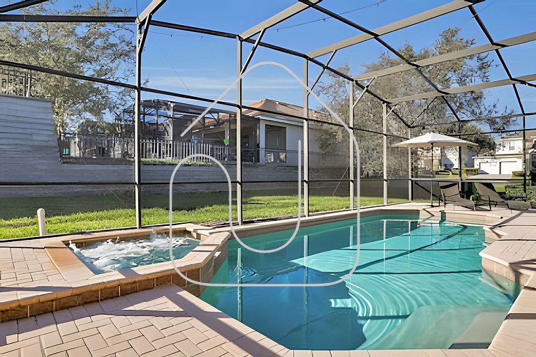 Luxo 5Q Windsor Hills c/ Piscina e Game Room