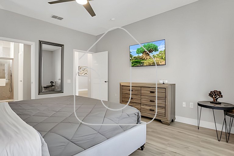 Luxo 5Q Windsor Hills c/ Piscina e Game Room