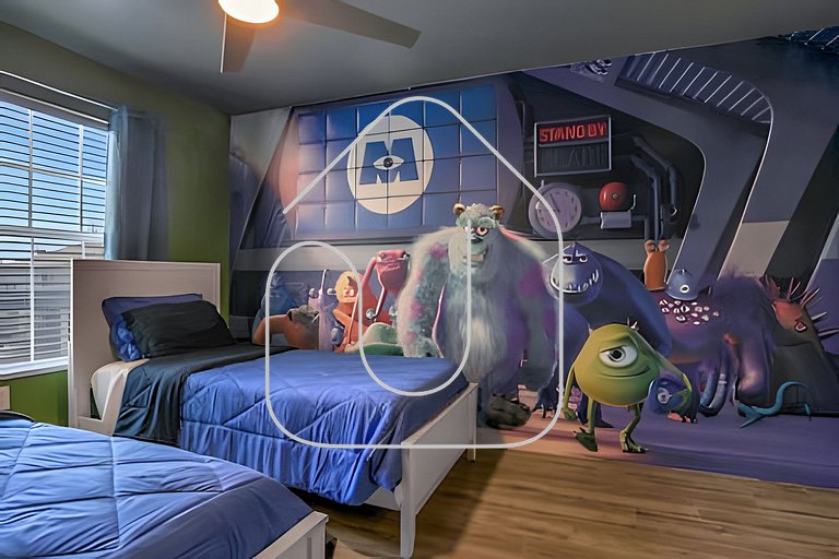 Luxo 5Q Windsor Hills c/ Piscina e Game Room