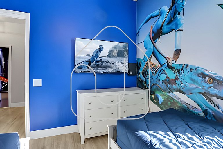 Luxo 5Q Windsor Hills c/ Piscina e Game Room