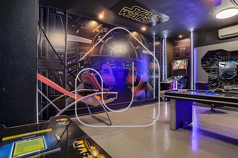 Luxo 5Q Windsor Hills c/ Piscina e Game Room