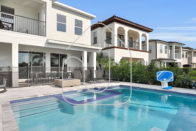 Vila Luxuosa no Reunion c/ Vista Lago & Game Room