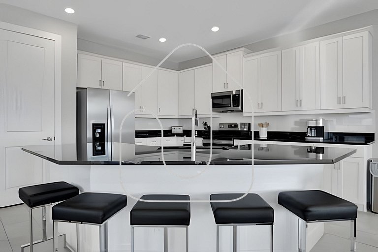 Vila Luxuosa no Reunion c/ Vista Lago & Game Room