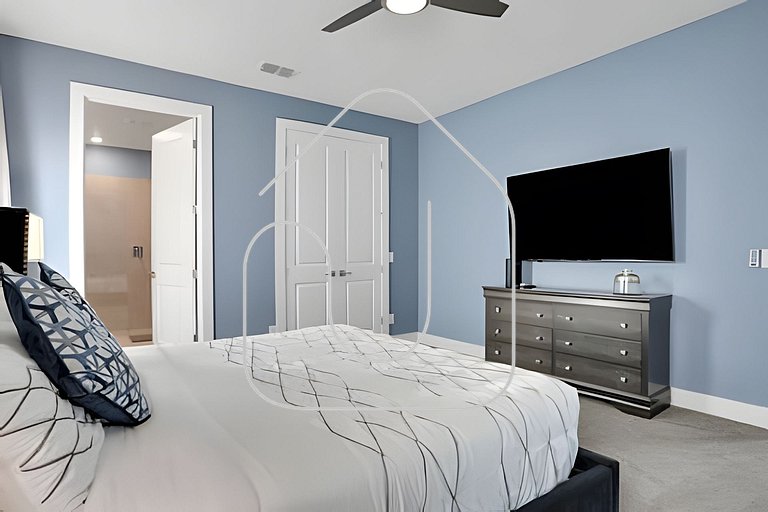 Vila Luxuosa no Reunion c/ Vista Lago & Game Room