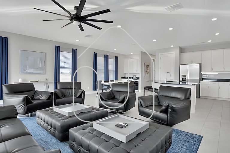 Vila Luxuosa no Reunion c/ Vista Lago & Game Room