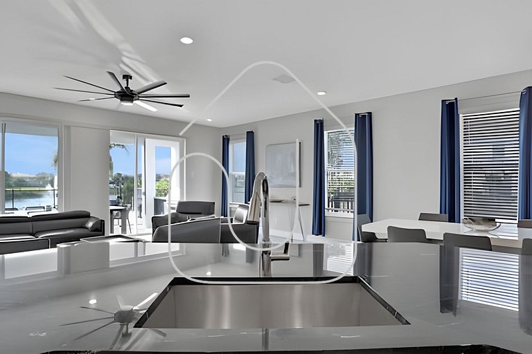 Vila Luxuosa no Reunion c/ Vista Lago & Game Room