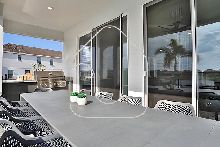 Reunion Luxury Villa w/ Lake View & Game Room