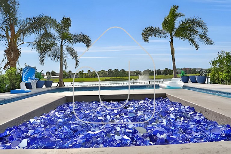 Vila Luxuosa no Reunion c/ Vista Lago & Game Room