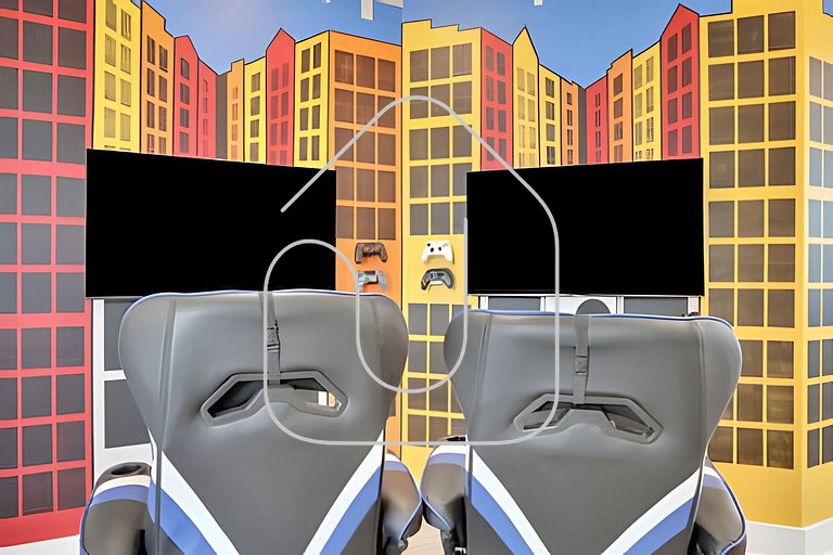 Vila Luxuosa no Reunion c/ Vista Lago & Game Room