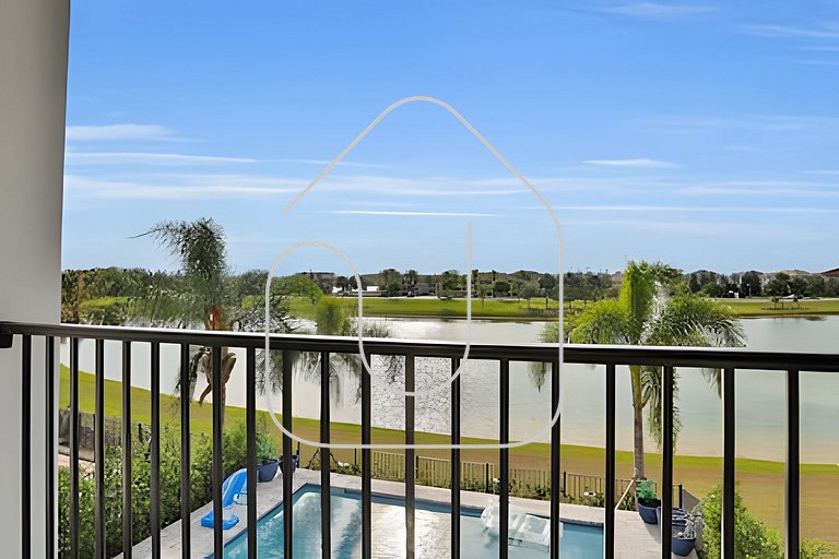 Reunion Luxury Villa w/ Lake View & Game Room