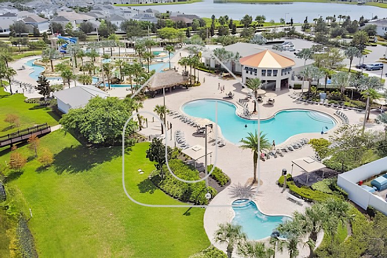 Casa 6Q Storey Lake, Piscina Privativa