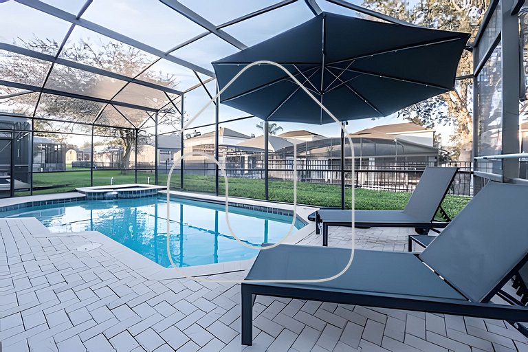 Windsor Hills 4Q c Piscina + Game Room Mario