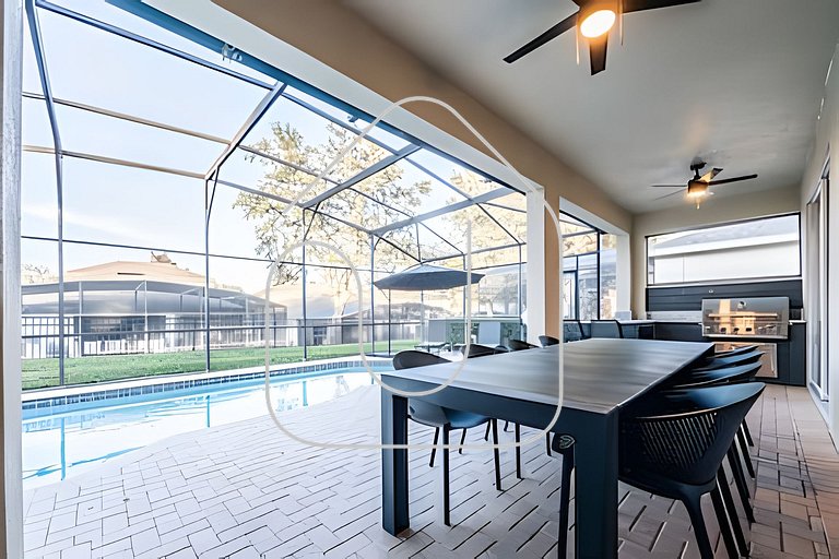 Windsor Hills 4Q c Piscina + Game Room Mario