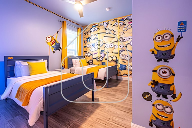 Windsor Hills 4Q c Piscina + Game Room Mario