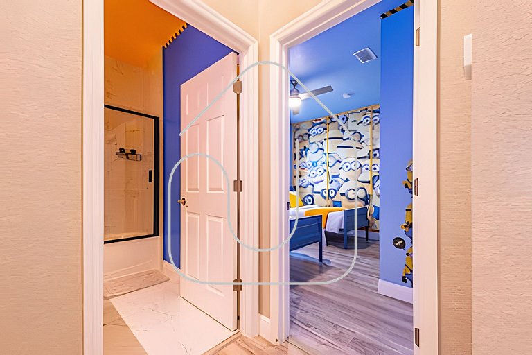 Windsor Hills 4Q c Piscina + Game Room Mario