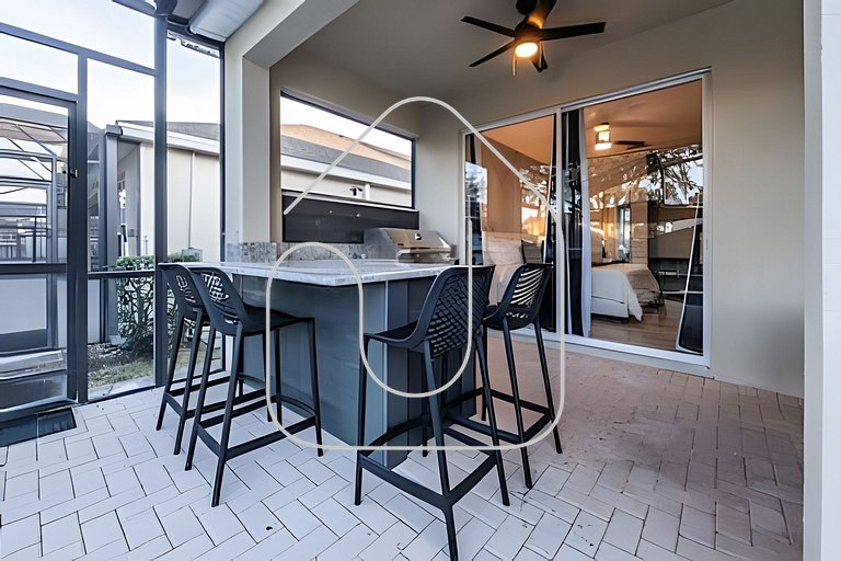 Windsor Hills 4Q c Piscina + Game Room Mario