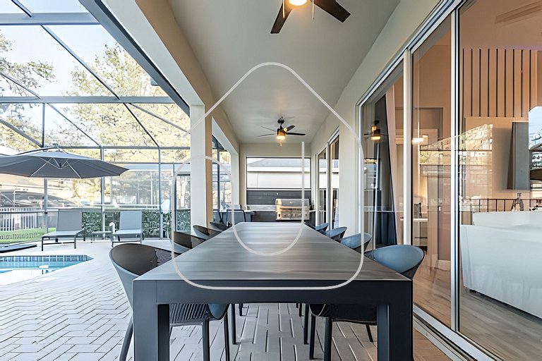 Windsor Hills 4Q c Piscina + Game Room Mario