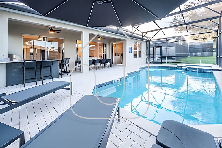 Windsor Hills 4Q c Piscina + Game Room Mario