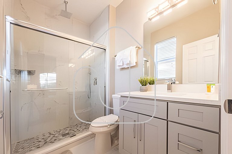 Windsor Hills 4Q c Piscina + Game Room Mario