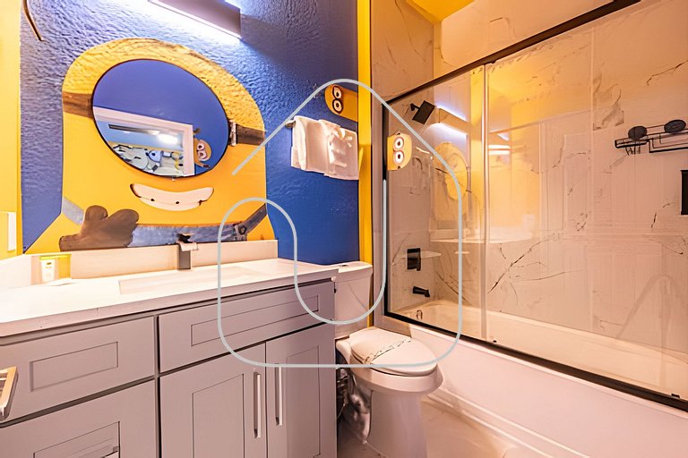 Windsor Hills 4Q c Piscina + Game Room Mario